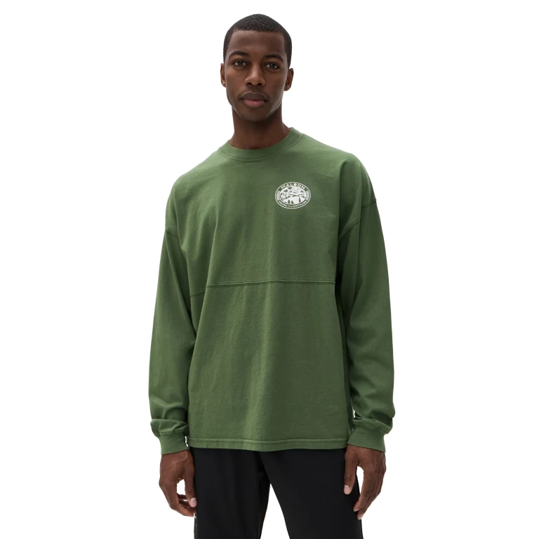 Malbon Horizon Tee Olivine XXL