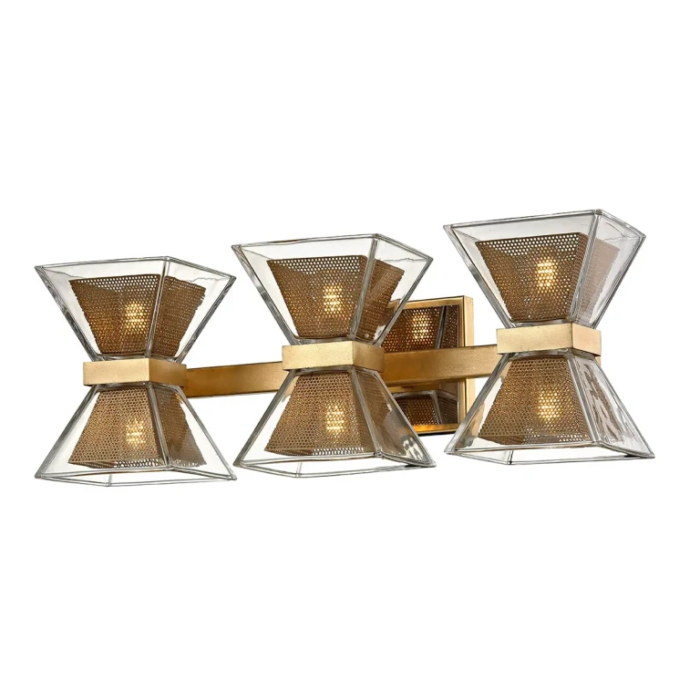 Troy Expression 6-Light 20" Bathroom Vanity Light in Gold Leaf