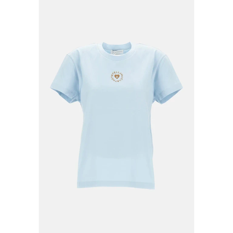 STELLA MCCARTNEY T-Shirt Woman color Gnawed Blue (6J02733SPY534702)