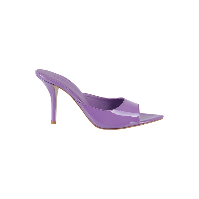 Gia Borghini Pointed Toe Mule Pink & Purple Pelle Calzature - Women