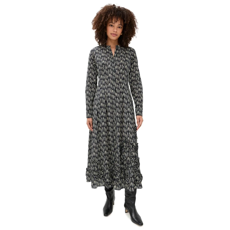 Ulla Johnson Laurentine Dress Graphite 8