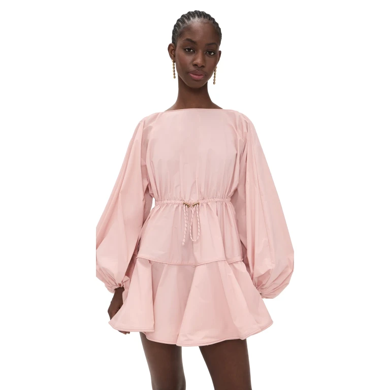 Zimmermann Alchemy Mini Dress Peach 0P