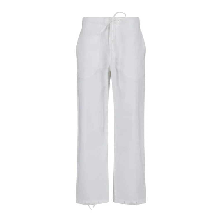 Victoria Beckham Pantalons Décontractés - Blanc