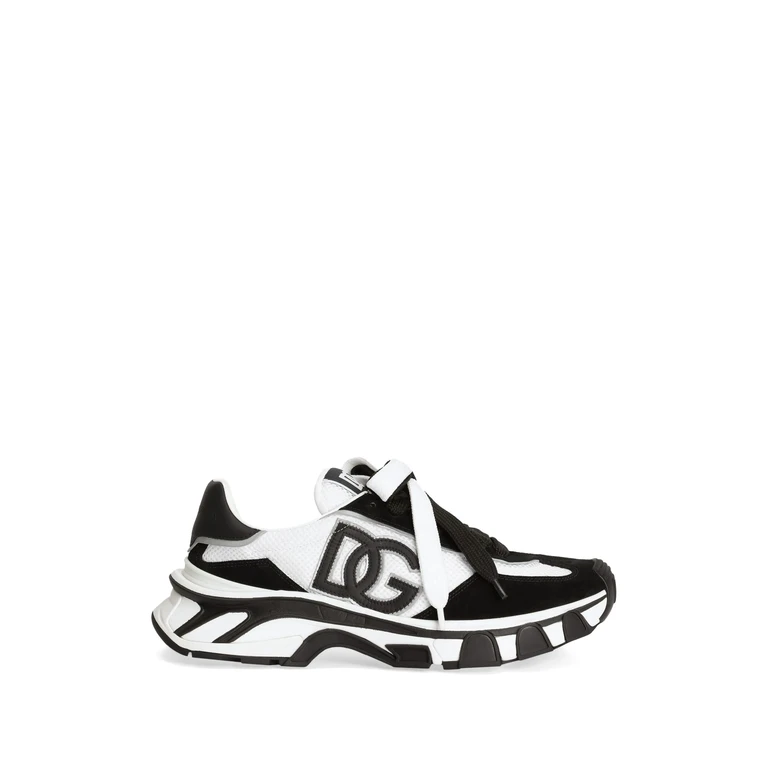 Dolce & Gabbana Sneaker Bassa White Ea+pa+pl+vitello Calzature - Men