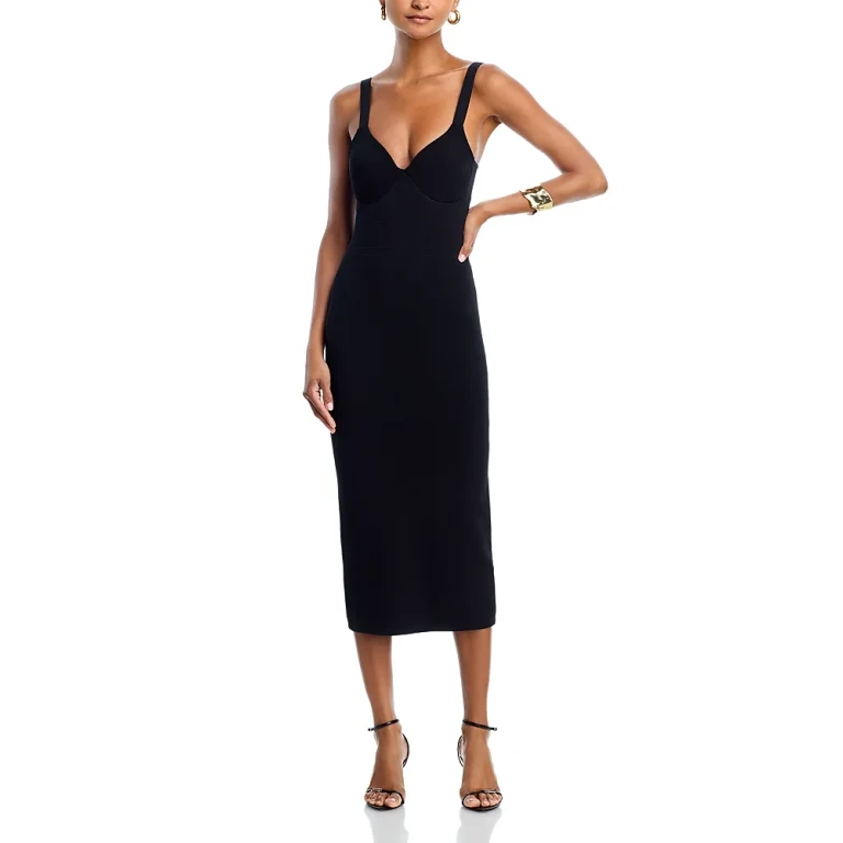 L'Agence Jimena Knit Dress