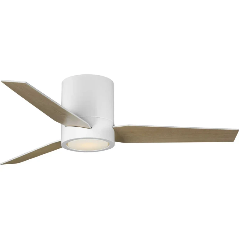 Satin White 44"Ceiling Fan from the Braden Collection