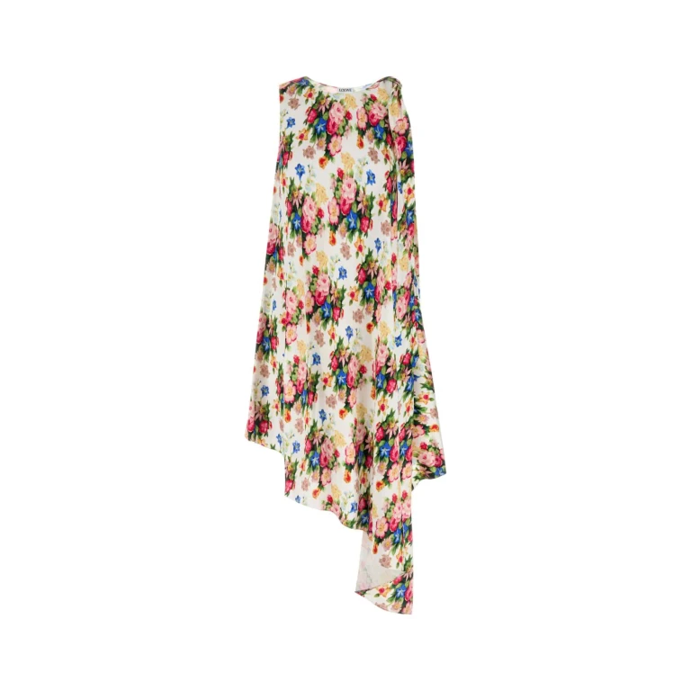 Loewe Printed Silk Dress