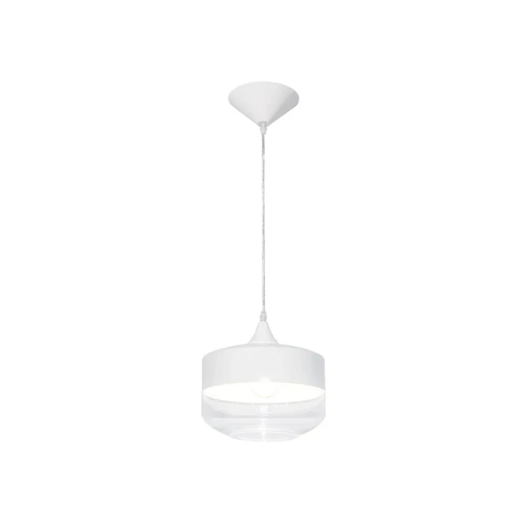 Robertson Blvd. 1-Light Pendant in White