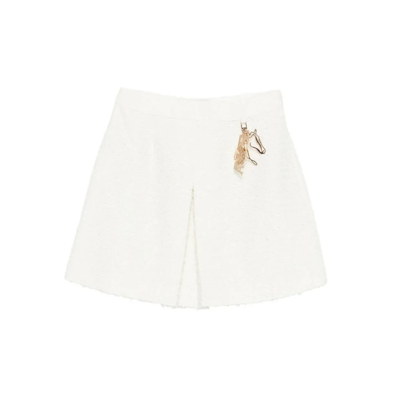 Emporio Armani Mini Jupe - Blanc