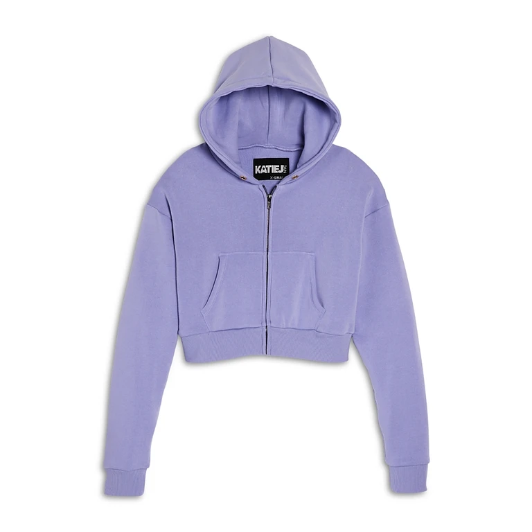 KatieJnyc Girls' Dylan Zip Hoodie - Big Kid