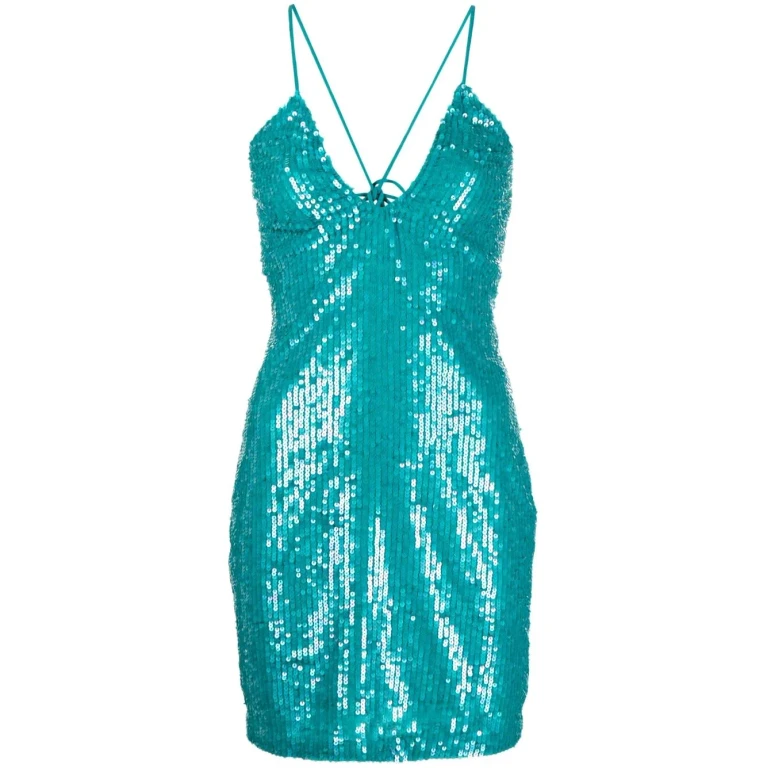Parosh Sequined Mini Dress