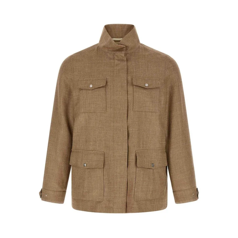 Herno Pull Col Roulé - Beige