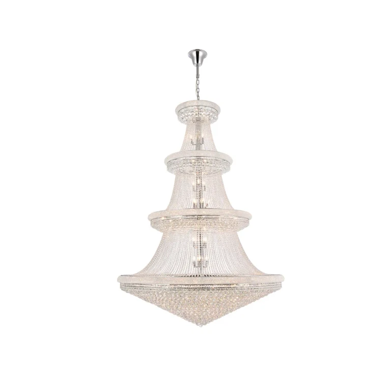 Chrome 66 Light Chandelier from the Primo Collection