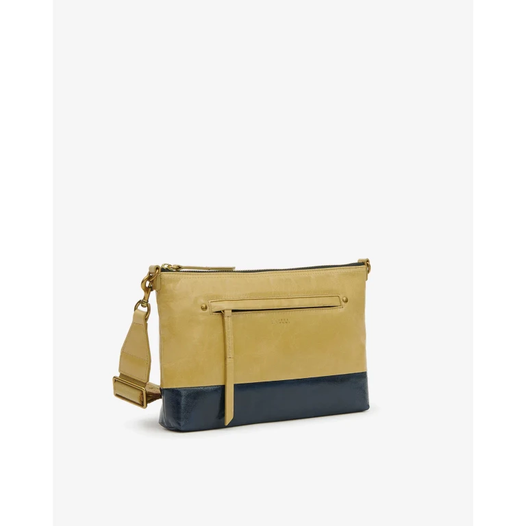 Sac Nessah - Femme - Beige-marine - Isabel Marant