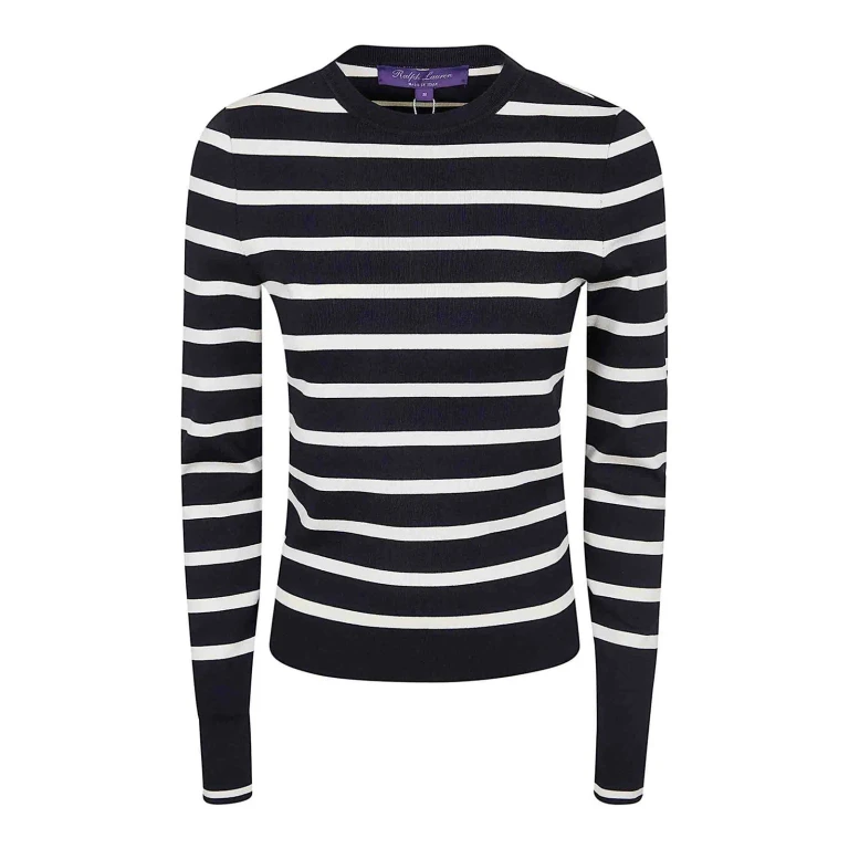 Polo Ralph Lauren Pull Col Rond - Bleu Foncé