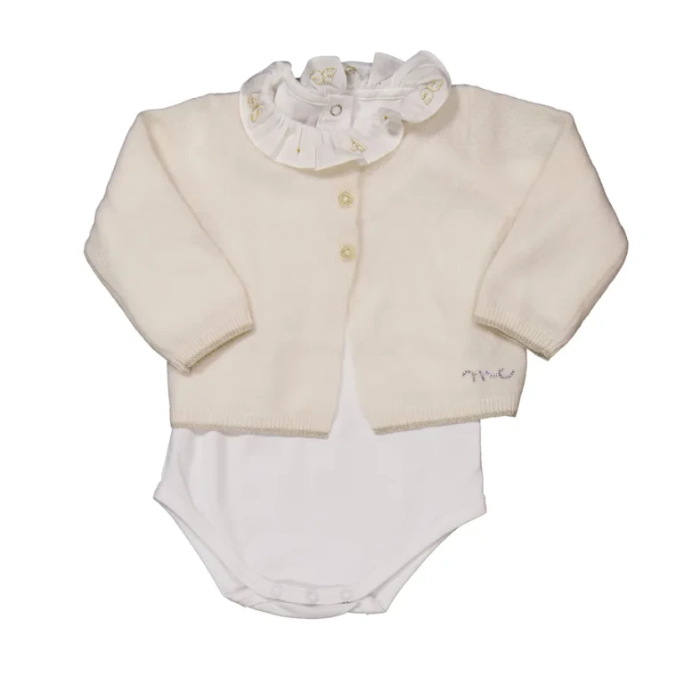 Marie Chantal Kids Cardigan and Onesie Set
