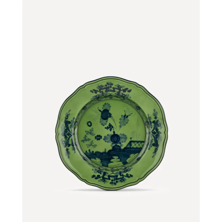 GINORI 1735 Oriente Italiano Collection porcelain flat Plate unisex UNI