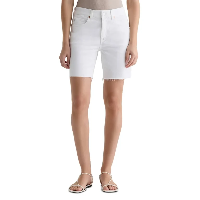 Ag The Ex-Boyfriend Shorts in White