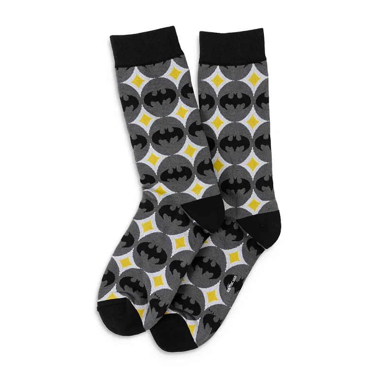 Cufflinks Inc Batman Circle Dress Socks