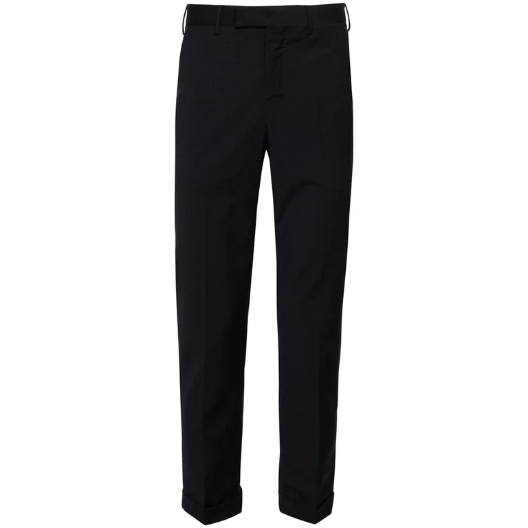 Pt Torino Travel Mid-rise Tapered Trousers