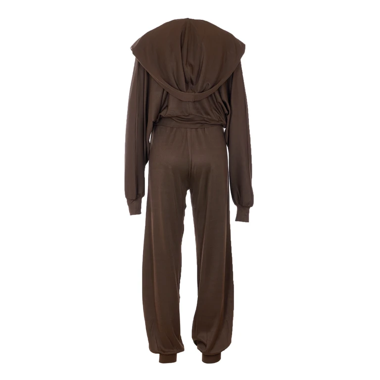THE ANDAMANE Trousers Brown Viscose - Women