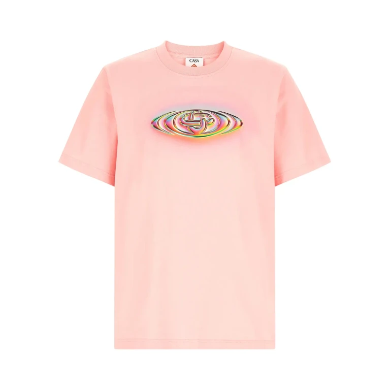 Casablanca Martin Naumann glass Logo T-shirt