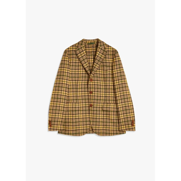 doppiaa Aabenzio Single-breasted Jacket With Flap Pockets