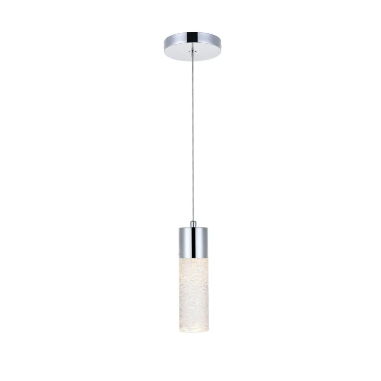Chrome LED Pendant from the Constellation Collection