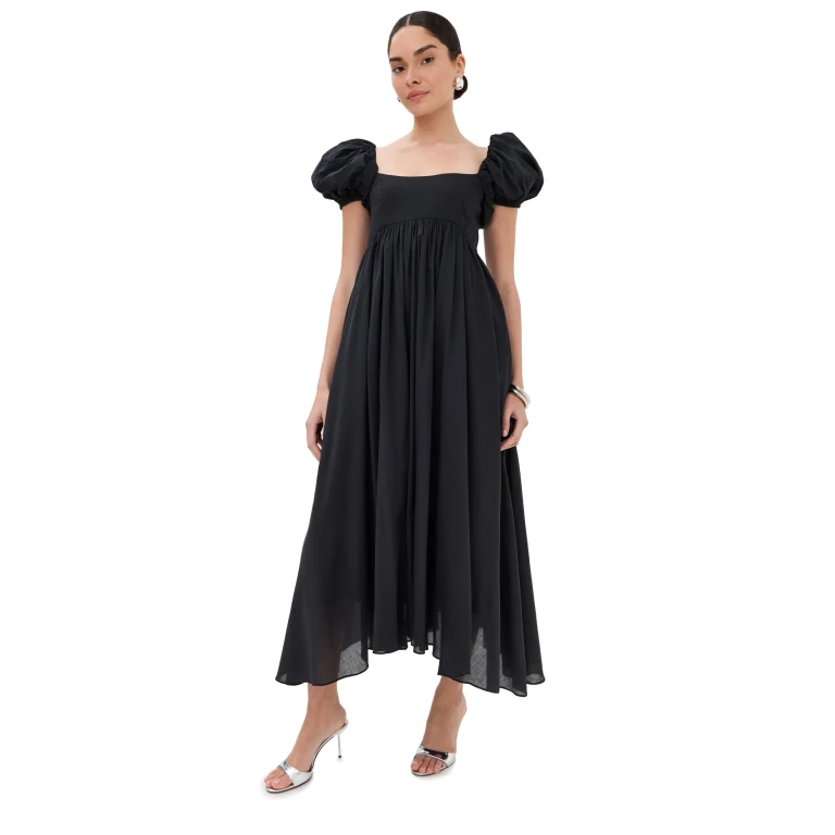 Azeeza Rory Midi Dress Black XS