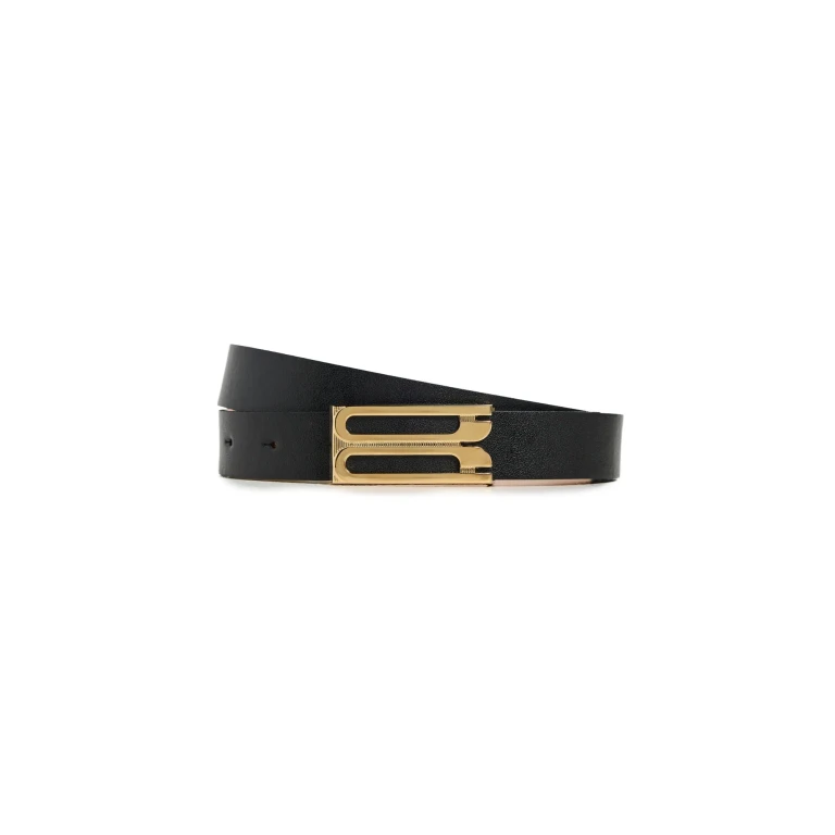 Victoria Beckham Regular Frame Belt Ivory 80