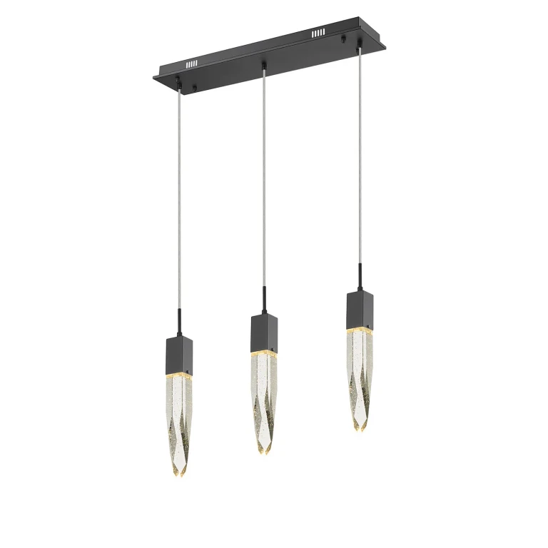 The Original Aspen 3-Light Pendant in Black