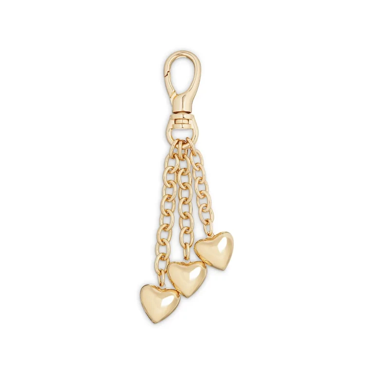 Roxanne Assoulin Mini Puffy Heart Trio Bag Charm