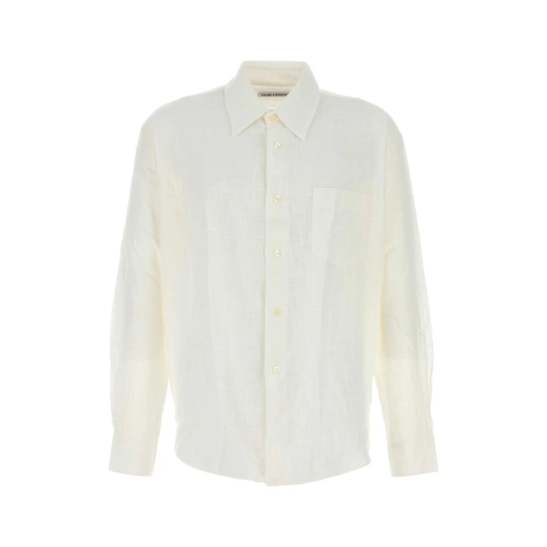 Our Legacy White Cotton Coco Shirt