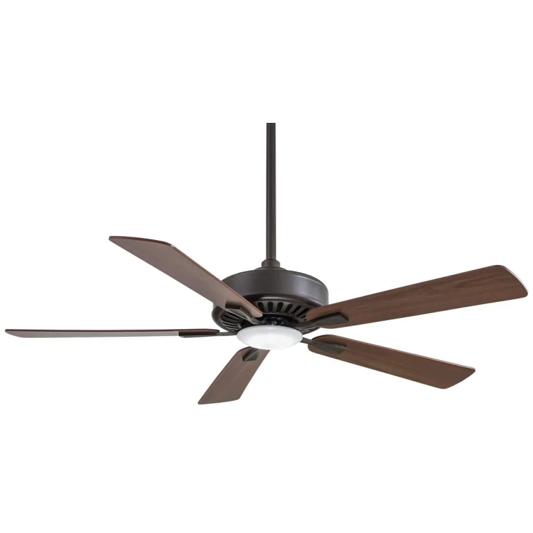 Oil Rubbed Bronze 52"Ceiling Fan from the Contractor Plus Led Collection