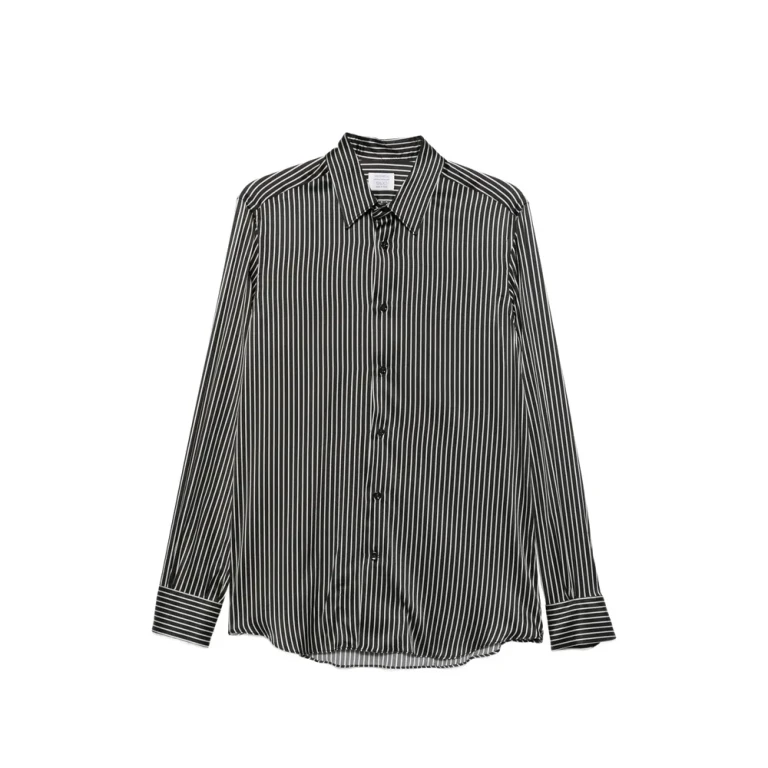 Mazzarelli Red Striped Shirt
