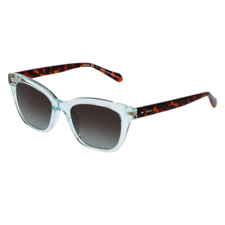 Fossil Brown Gradient Square Ladies Sunglasses FOS 2126/G/S 00OX/HA