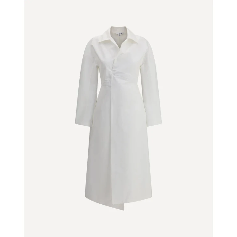 ALAÏA Wrap-style midi Dress Female 40