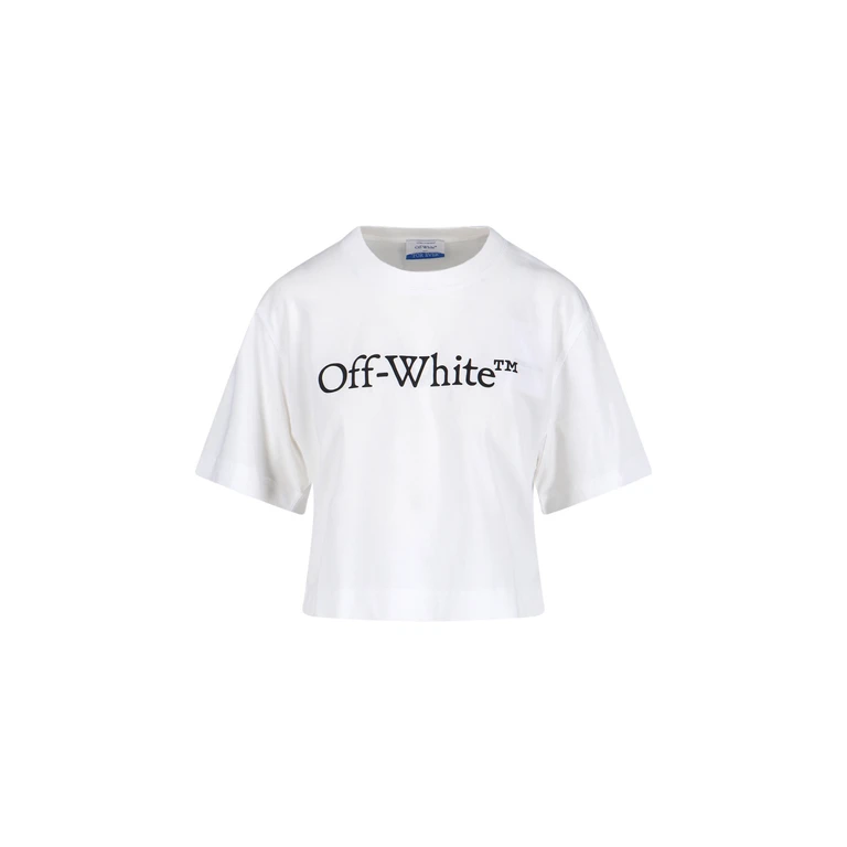Off-White T-Shirts And Polos White Cotton - Women
