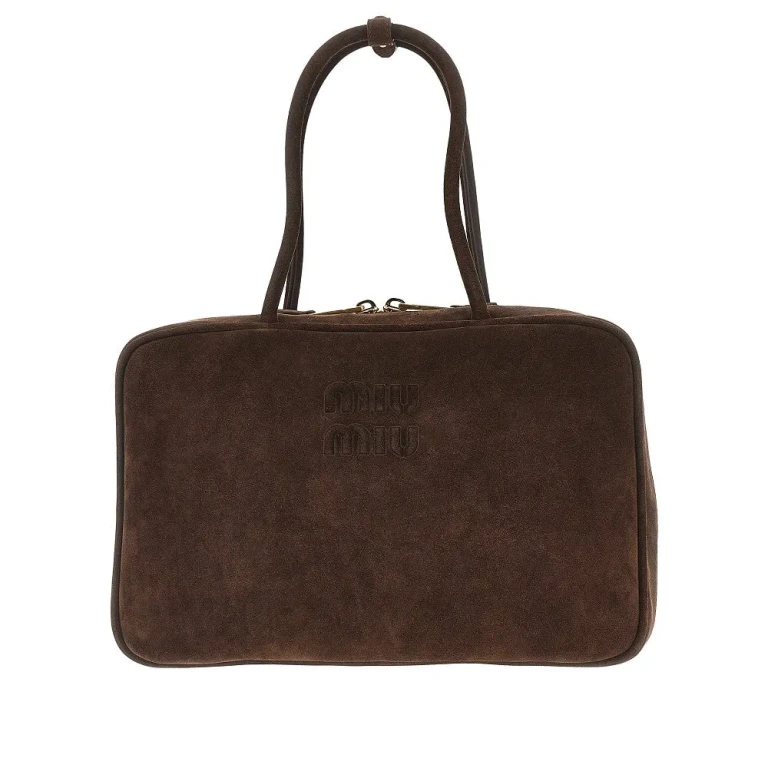 MIU MIU Beau suède lederen tas