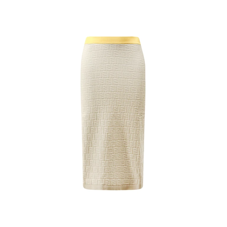 Fendi Skirts Beige - Women