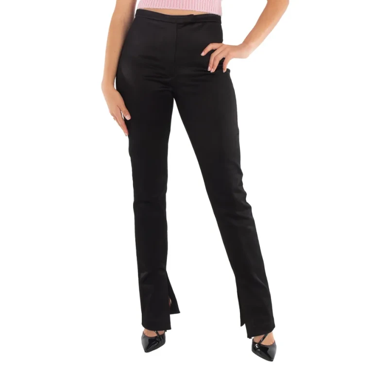 Alexander Wang Stretch-Satin Tailored Legging