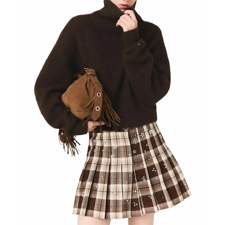 Maje Megevinak Roll Neck Sweater