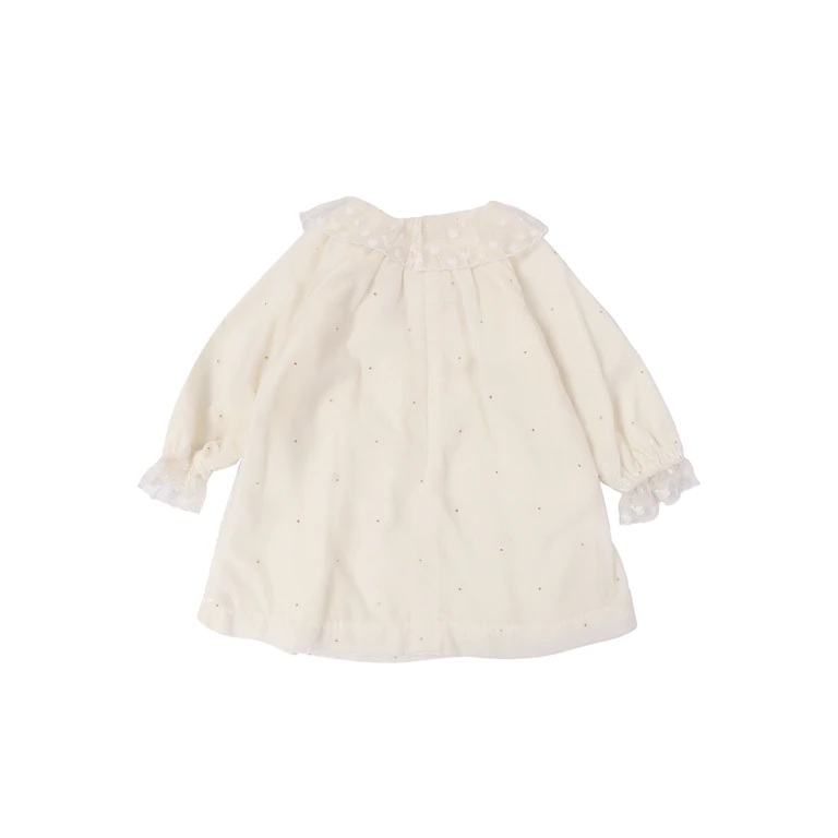 Tartine & Chocolat Dress White Viscose Nylon Lining Cotton