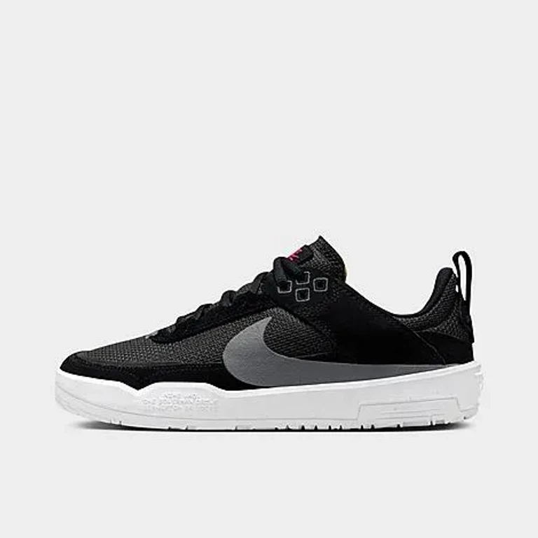 Nike Big Kids SB Day One Skate Shoes in Black/Anthracite/Alchemy Pink Size: 1.0