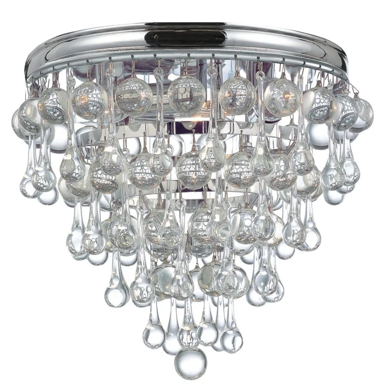 Calypso 10" Ceiling Light in Polished Chrome