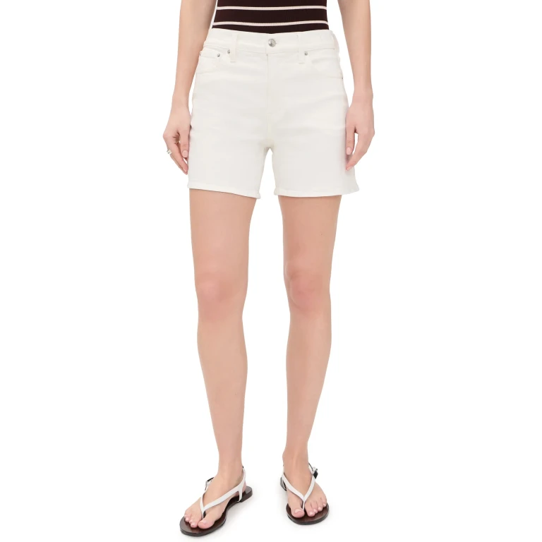 Madewell The Perfect Vintage Shorts Tile White 27