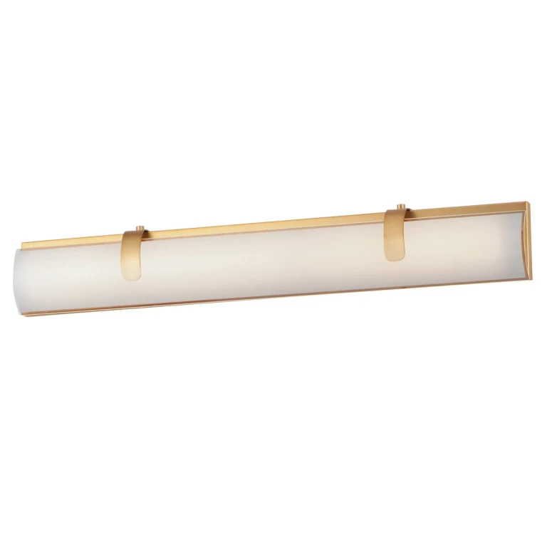 Gold LED Bath Vanity from the Clutch Collection