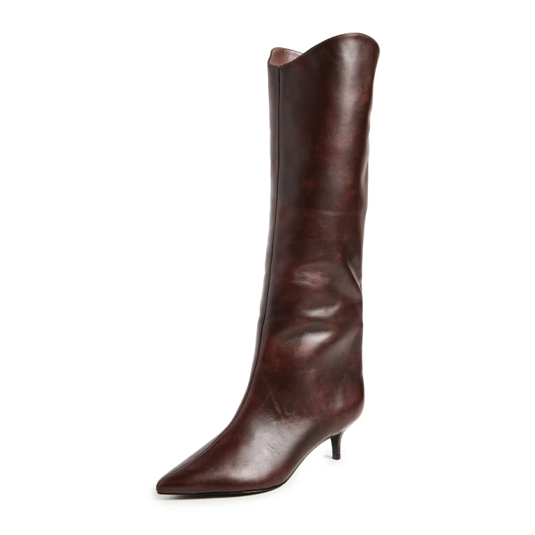 Schutz Maryana Lo Boots Brown 11