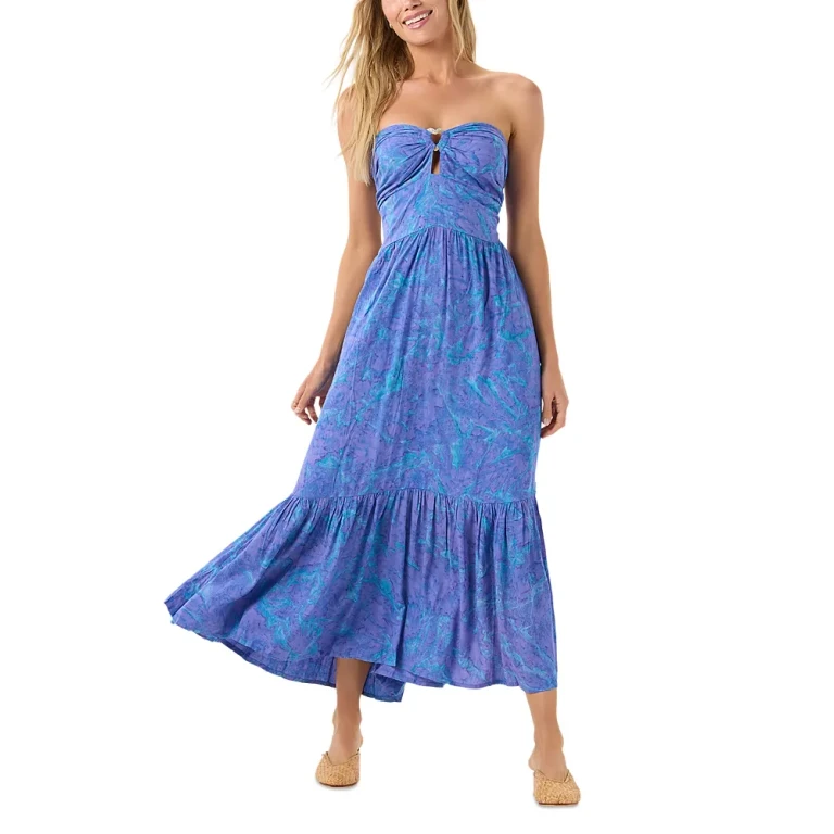 Tiare Hawaii Honey Slim Fit Maxi Dress