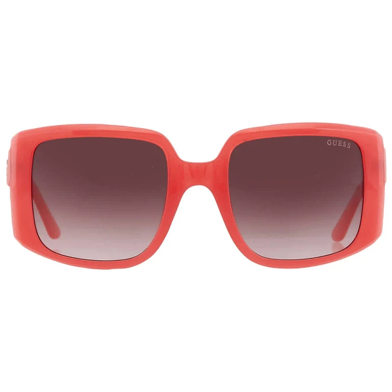 Guess Brown Gradient Butterfly Ladies Sunglasses GU00097 72F 53